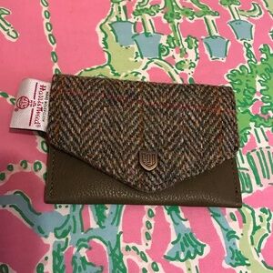 Islander Harris Tweed Wool Card Wallet or Coin Purse